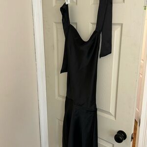 Womens Zara High Neck Tie Dress